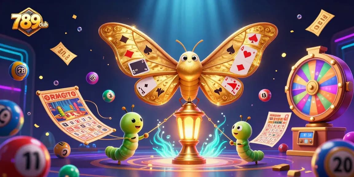 Engaging players at 789club with vibrant casino-themed elements in an ultra-detailed illustration.