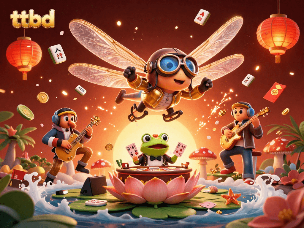 Experience thrilling gameplay at ttbd with our vibrant, dynamic casino scene featuring captivating characters.