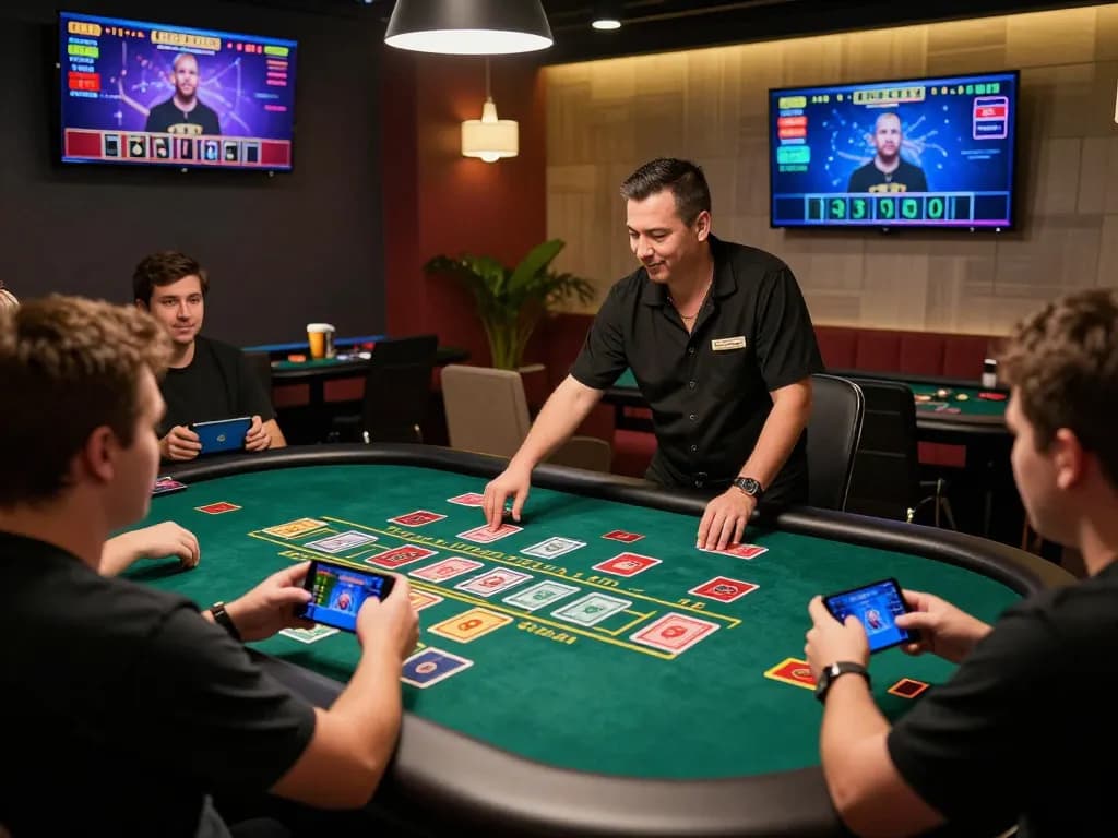 Players placing bets on 33win's live baccarat table, showcasing engaging gameplay and excitement