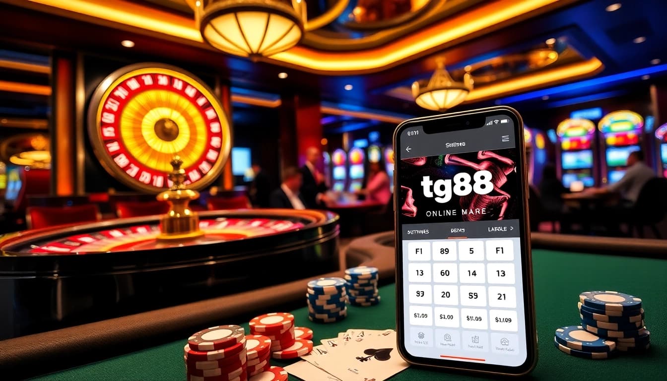 Experience the excitement of tg88 online gambling with dynamic casino games and vibrant atmospheres.