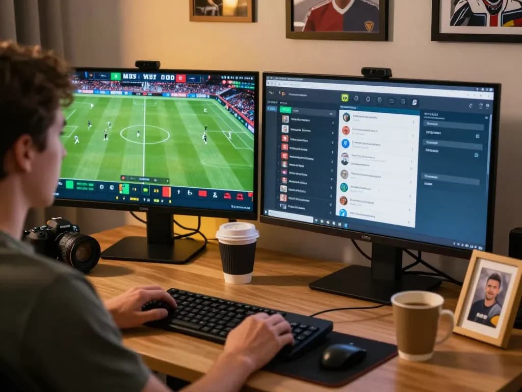 Engaging betting session on 28Bet's platform, showcasing live sports odds on multiple screens.