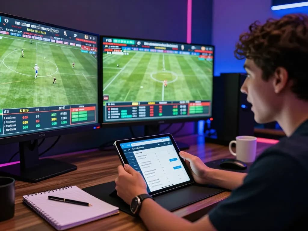 Engaging sports betting experience with analysis featuring บอล ออนไลน์ and live match displays.