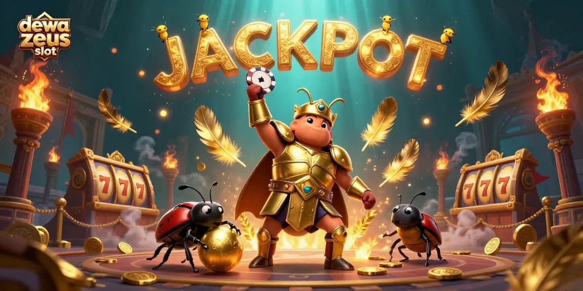 Spin the reels and win big with dewa zeus slot in this dynamic casino scene.