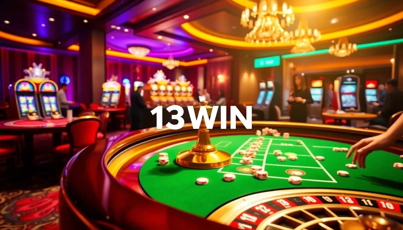 Experience thrilling gaming moments at 13win-asia.com with energetic roulette action and vibrant casino atmosphere.