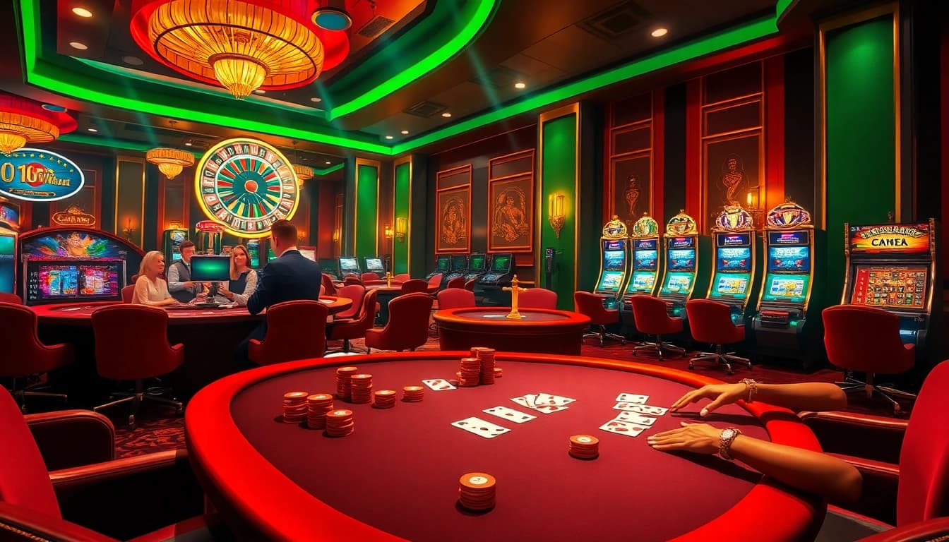 The 11win casino experience showcases skilled players at luxurious gaming tables, emphasizing excitement and strategy.