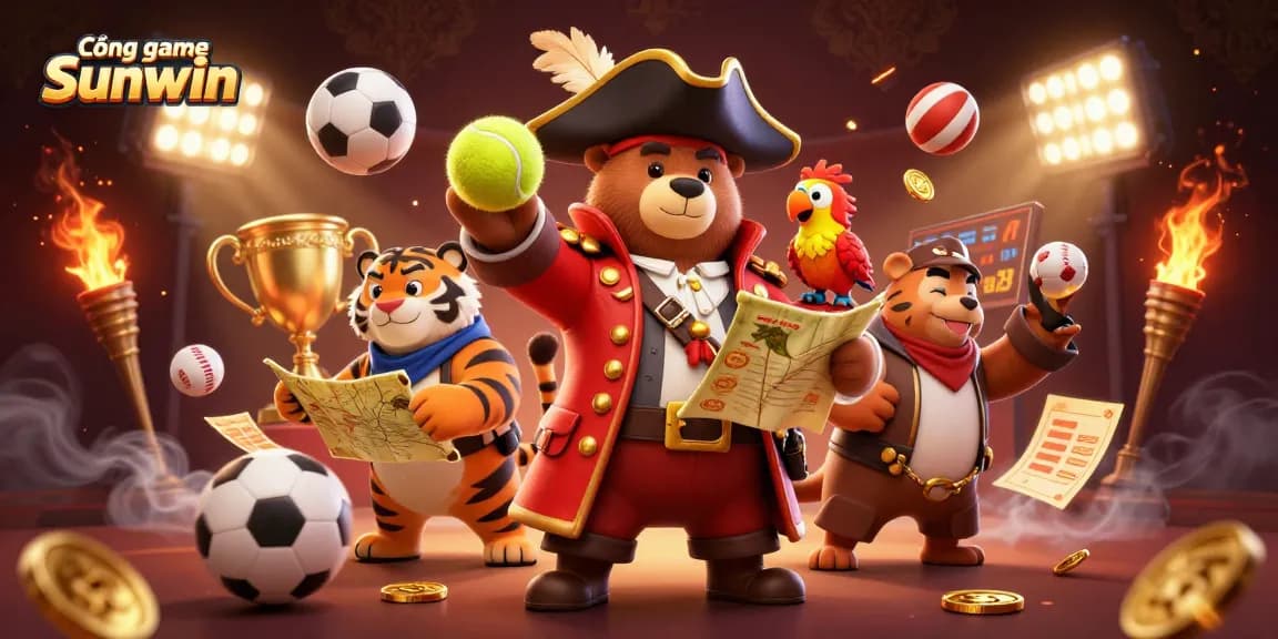 Cổng game Sunwin offers thrilling pirate adventures and rewarding gameplay with vibrant casino elements.
