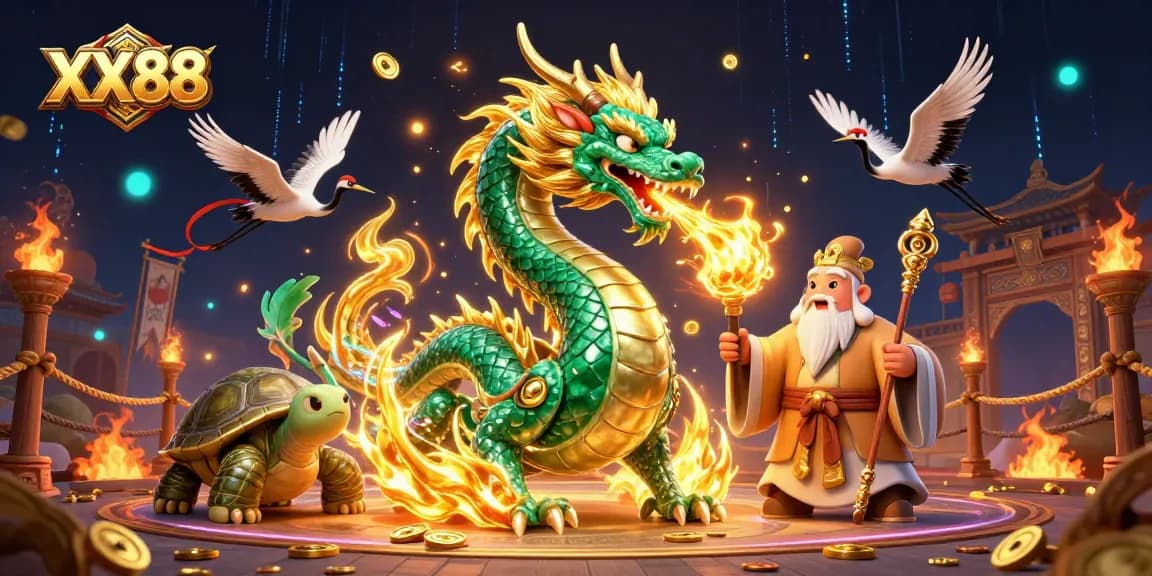 Engage with thrilling gameplay at XX88 while experiencing the power of the emerald dragon!