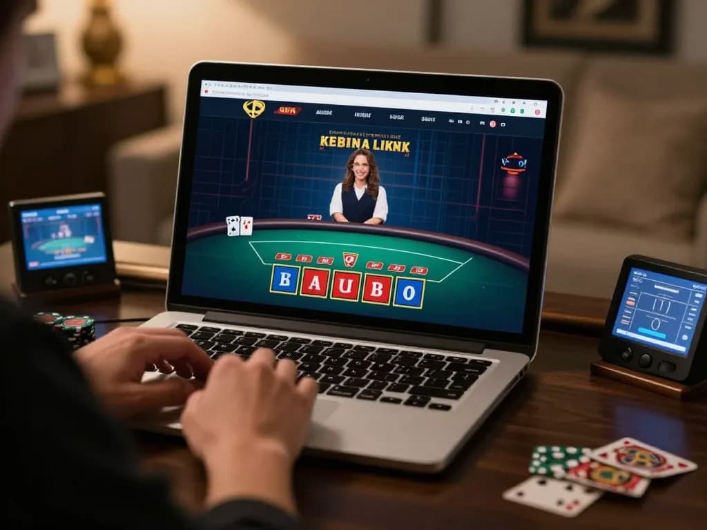 Players engage in an online blackjack game at uu8855, showcasing strategy and excitement in a cozy setting.