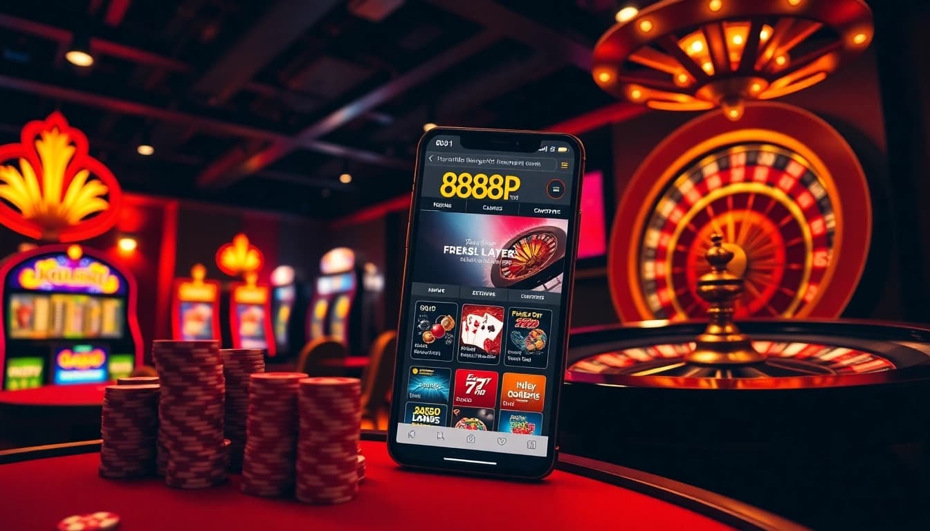 The homepage of 888P showcases exciting online casino games and immersive gambling experiences for players.