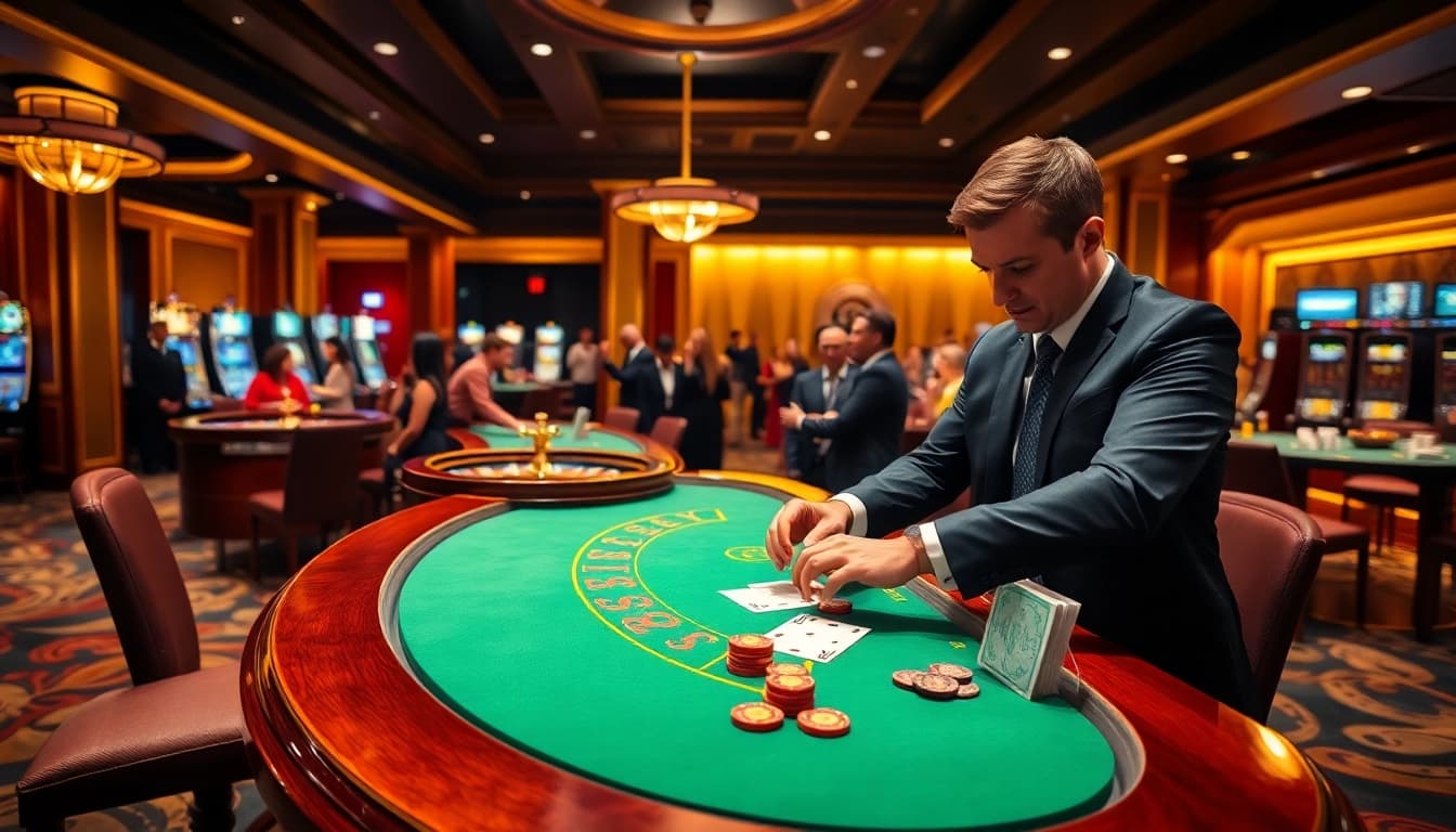 Experience the excitement of 32WIN casino gaming with vibrant tables and thrilling action.