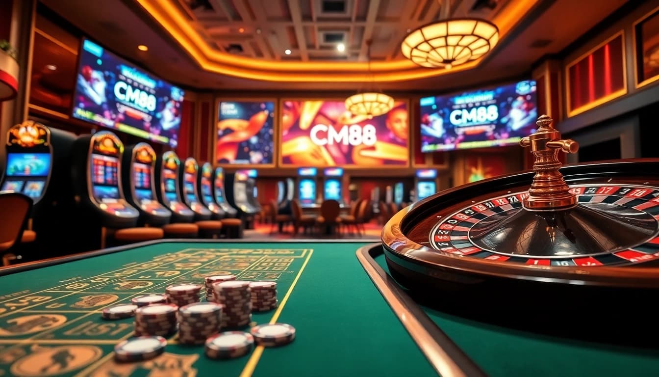 Spin the reels at CM88, where thrilling slot machines and exciting jackpots await!