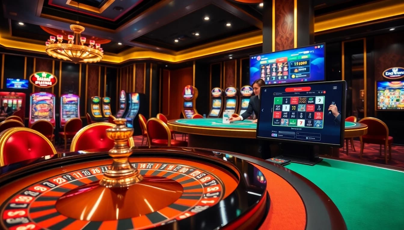 Experience the thrill of gaming at nhà cái kp88 with rich casino visuals.