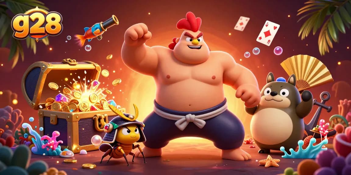 Engage in g28 casino action with colorful gems, dynamic characters, and exciting gameplay elements