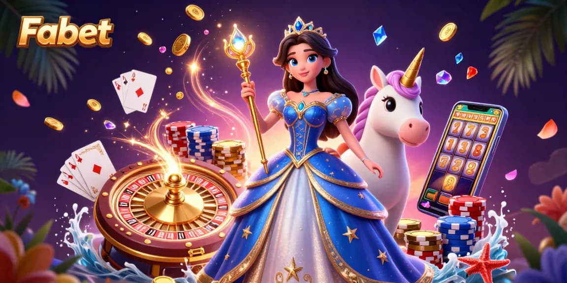 Experience Fabet's thrilling casino adventure with captivating characters and dynamic game elements.