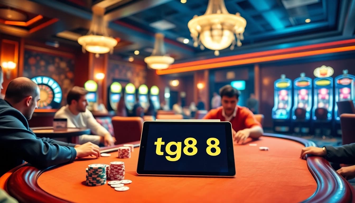 Experience high-stakes gaming at tg88 with captivating poker and roulette action.