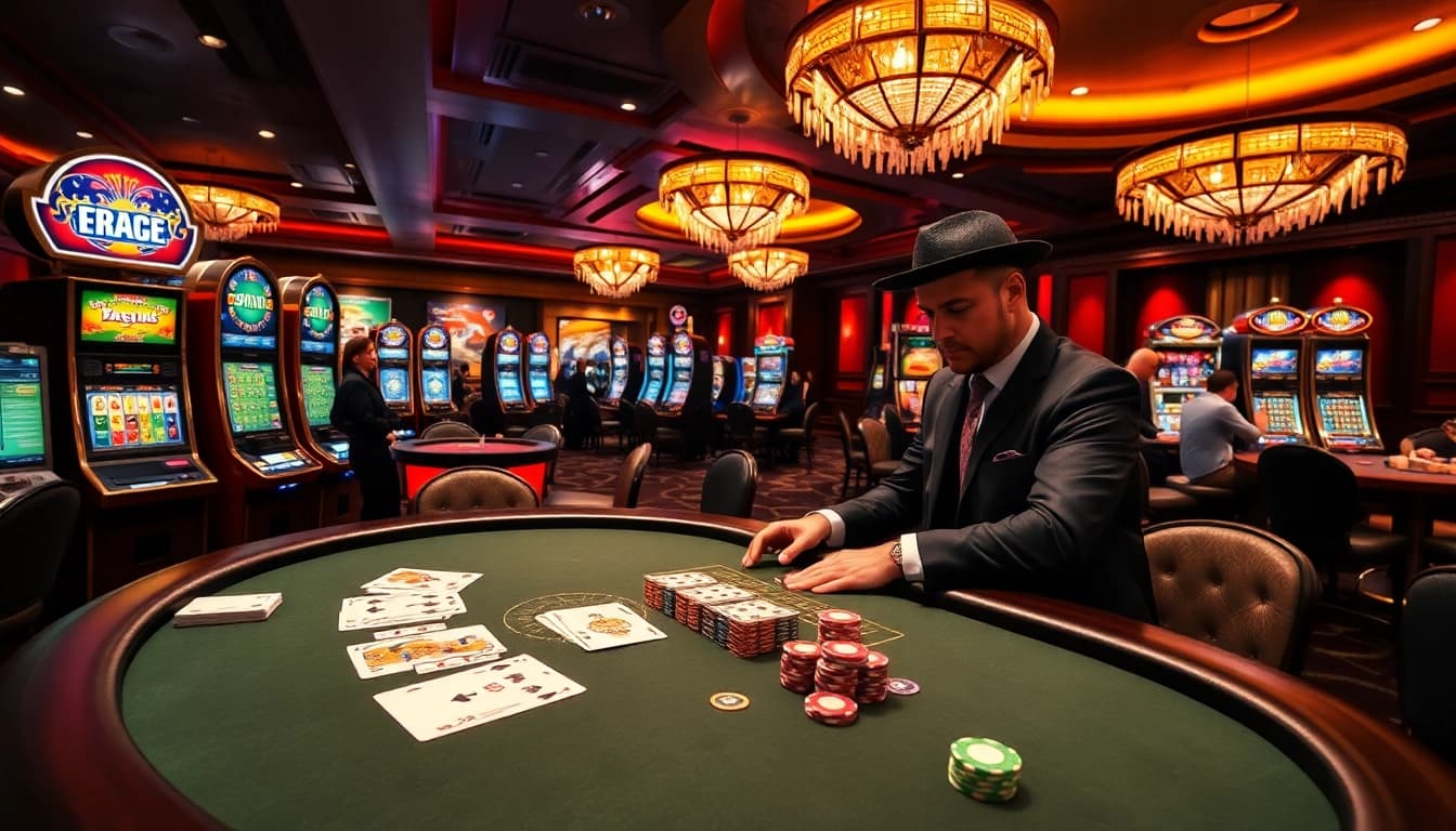 Experience thrilling gameplay at https://nk88.rocks/ with lively casino tables and vibrant betting experiences.