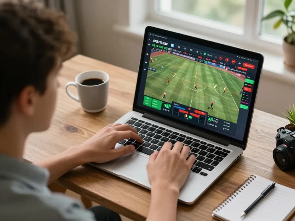 Engaging betting scene showcasing online sports betting strategies at 68win