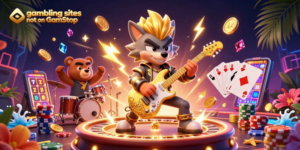 Experience thrilling gameplay at gambling sites not on GamStop with lively characters and stunning casino elements.