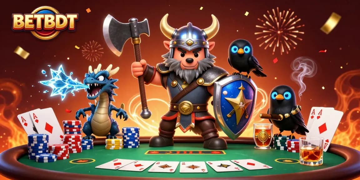 Experience thrilling gameplay at BETBDT with engaging poker elements and dynamic characters.