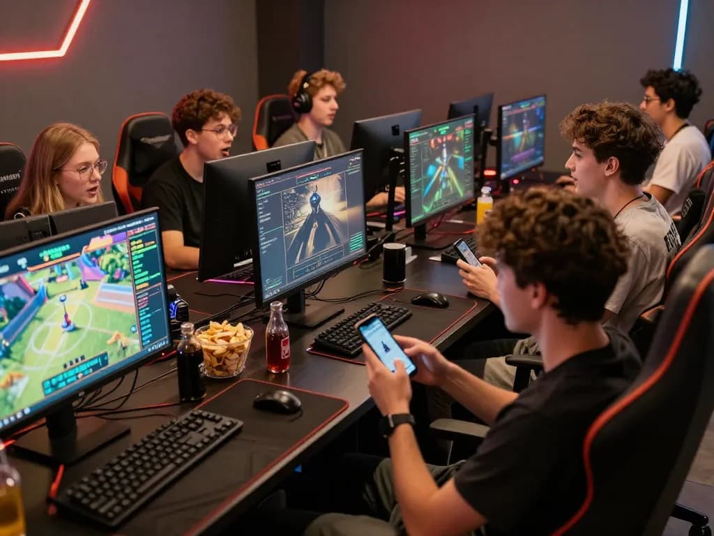 Individuals passionately engaging in esports betting strategies at https://9bet9.in.net, showcasing modern gaming excitement.