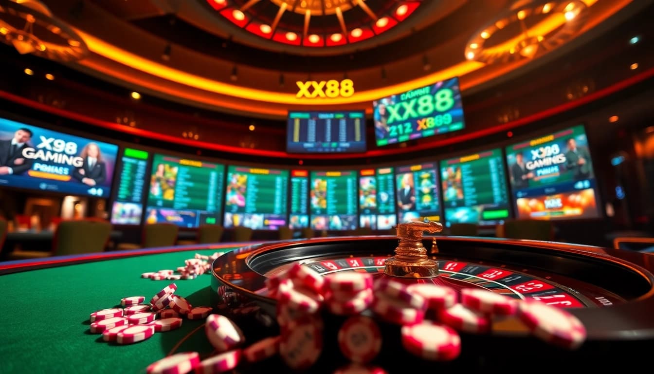 Experience thrilling gaming with the online platform https://xx88.moe/ featuring roulette and poker games.