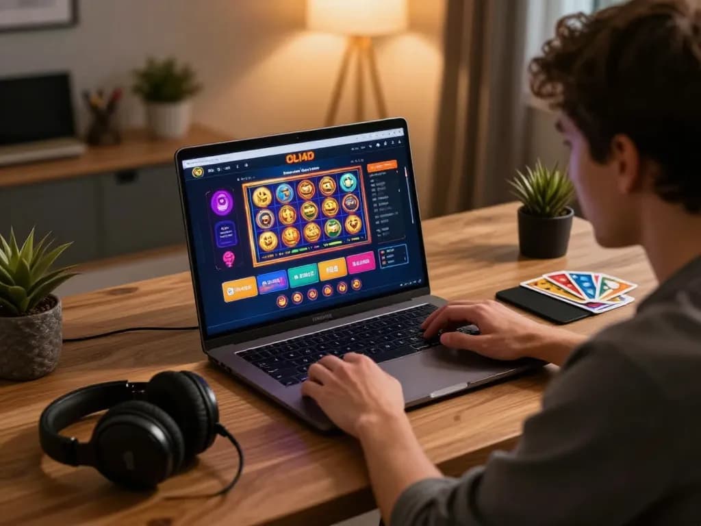 Engaging gameplay on OLI4D alternatif platform showing slot games and betting options.
