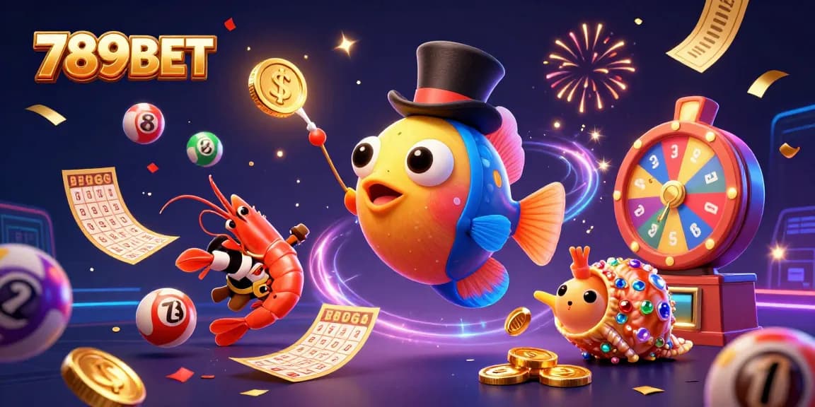 Win big with 789BET's lottery excitement featuring vibrant games and dynamic celebrations.