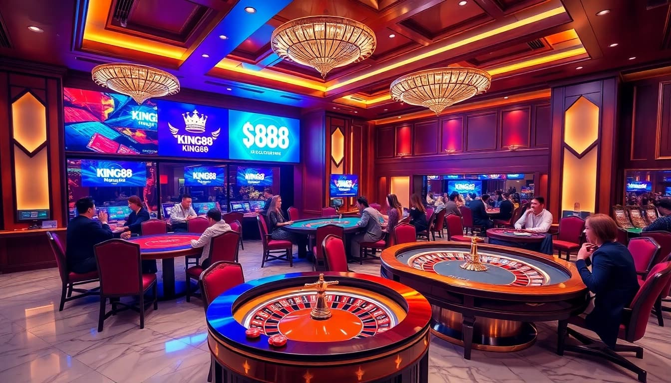 King88 offers an engaging experience with lively casino games and interactive betting.