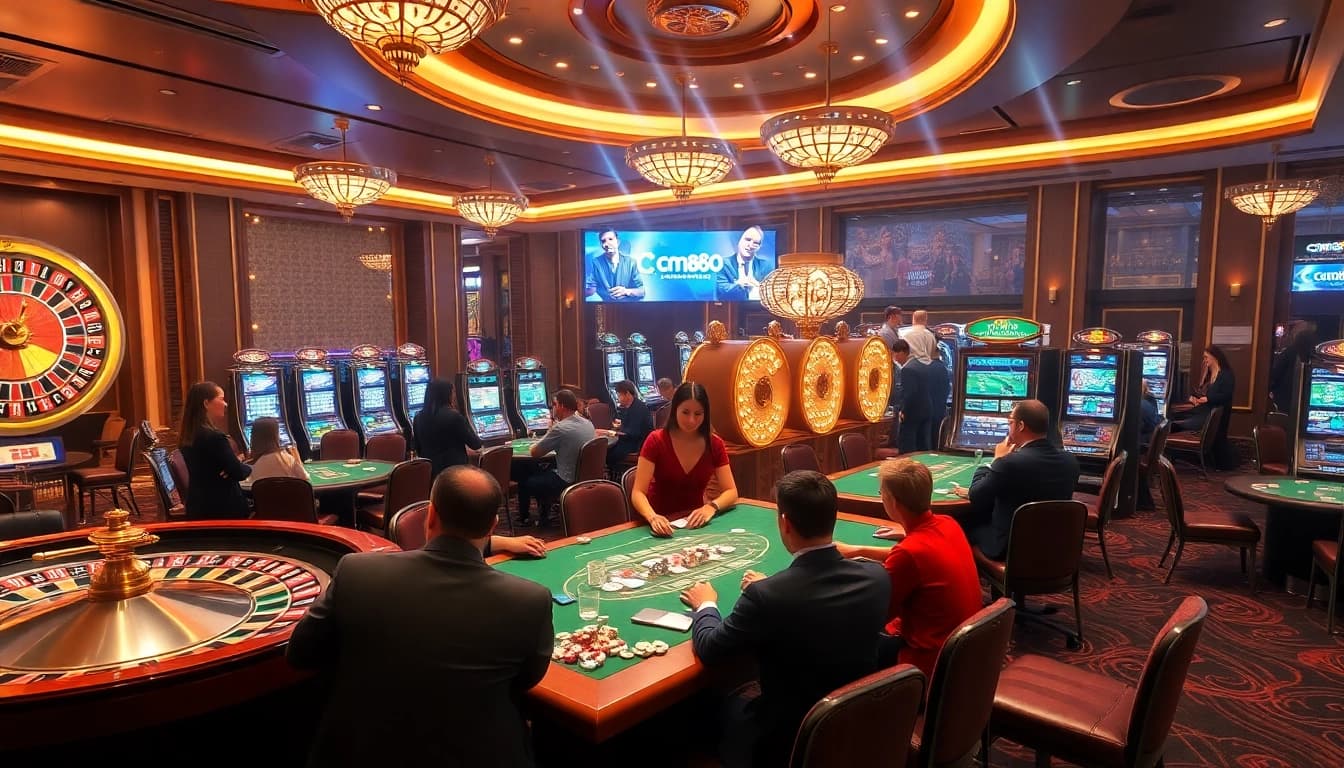 Experience thrilling gameplay at cm88.mobi with vibrant casino games and interactive betting.