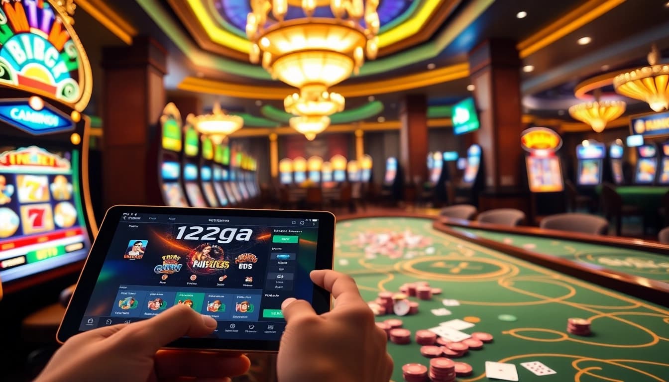 Experience thrilling bets at 123ga with vibrant casino games and live dealer excitement.