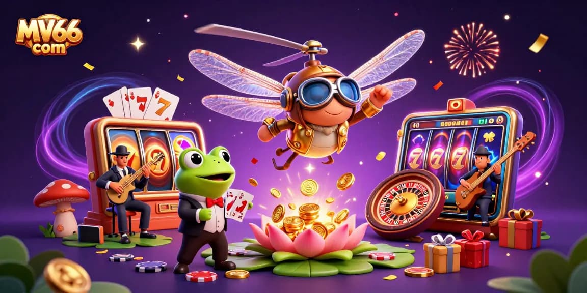 Spin and win big at MV66 com with vibrant casino action featuring lively characters!