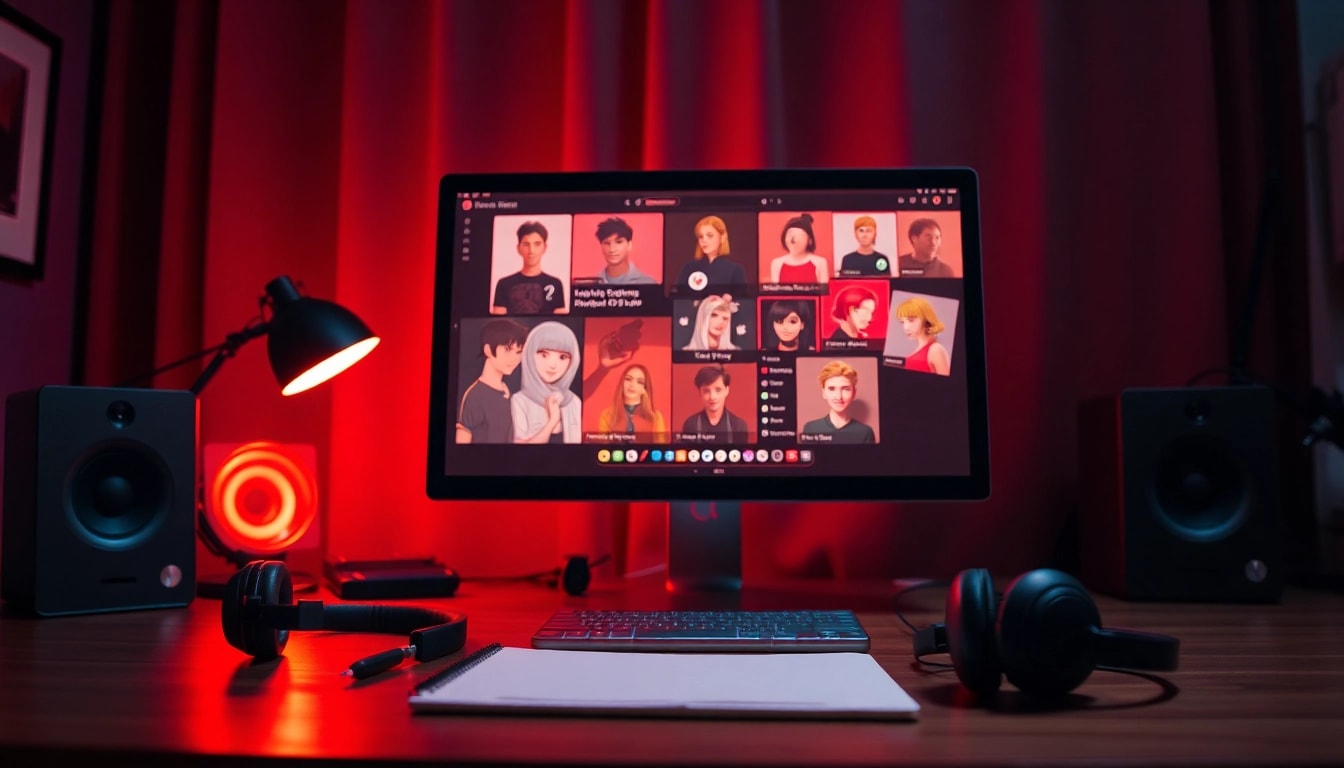 Engaging digital scene showcasing dynamic interactions in nsfw ai platforms.
