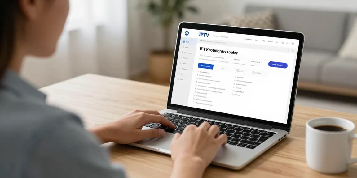 IPTV Reseller Panel: Trusted local service provider in modern office
