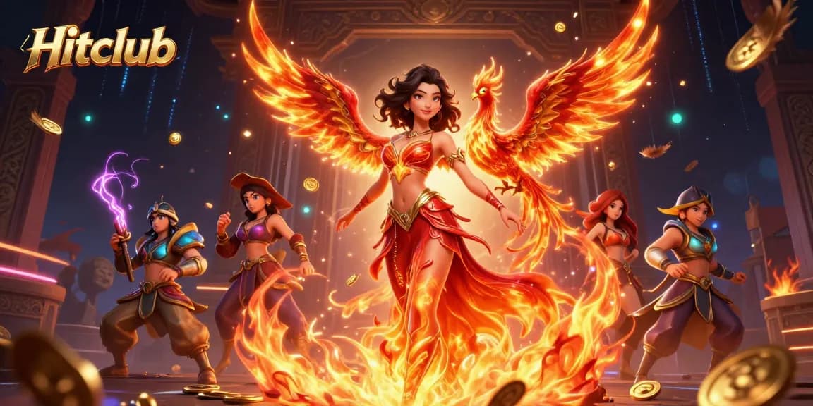 Engage in thrilling gameplay at Hitclub with stunning visuals of casino magic and rewards.