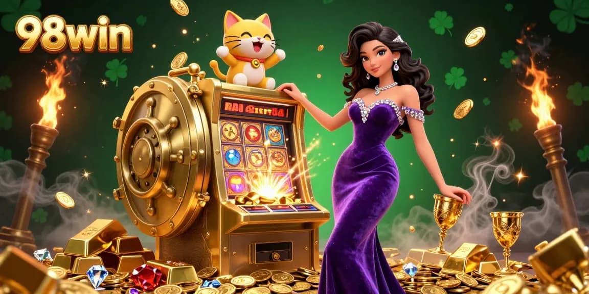 Spin the jackpot at 98win with exciting games, overflowing coins, and a lively atmosphere.