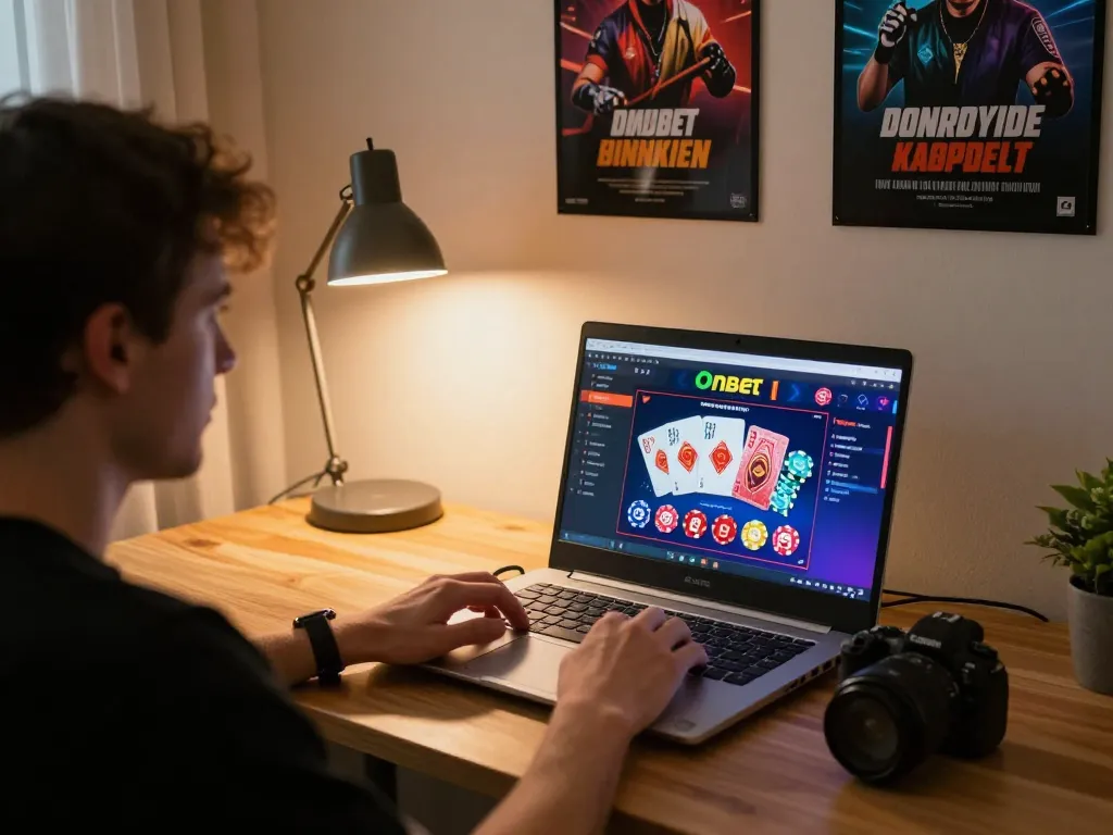 Engaging online casino gaming experience on Onbet with strategic gameplay.