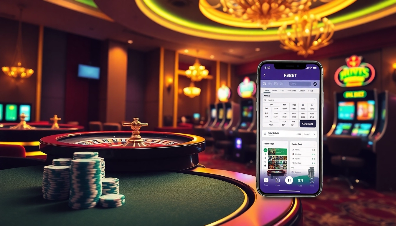 Online gambling interface at https://f8beta2.support/ with exciting slot machines and a roulette wheel.