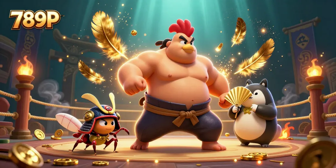 Explore thrilling gaming at 789P with an epic sumo showdown and samurai action.