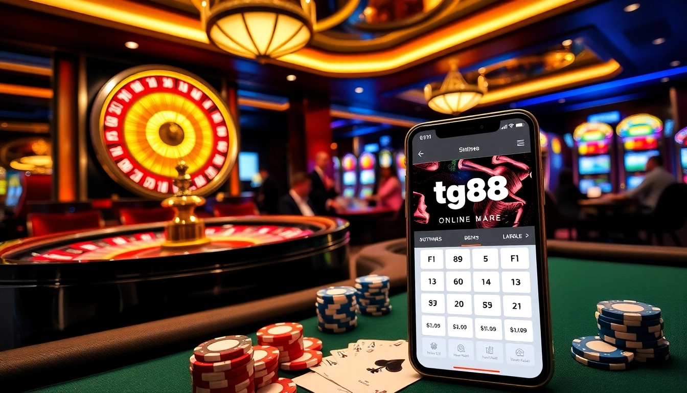 Experience the excitement of tg88 online gambling with dynamic casino games and vibrant atmospheres.