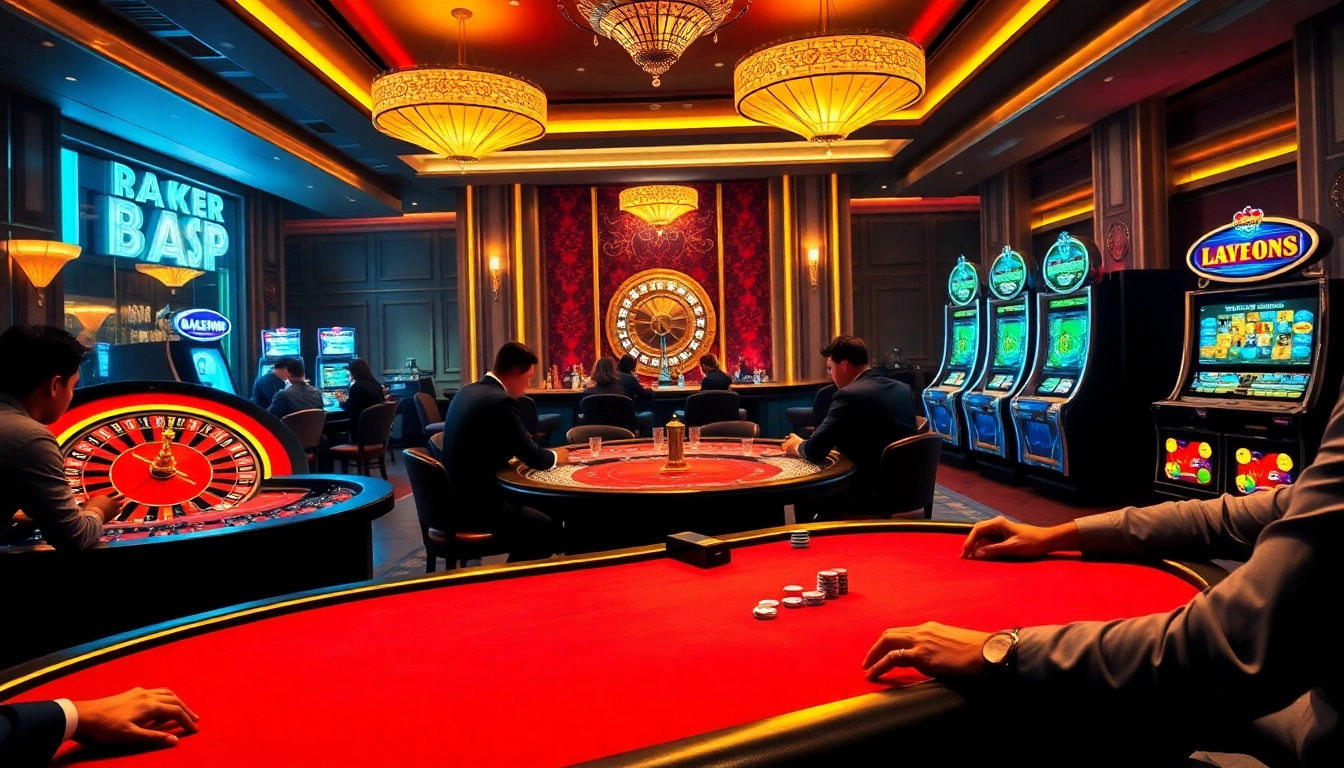 Enjoying high-stakes gameplay at a luxurious casino environment linked to https://bl555.training/ for top betting insights.