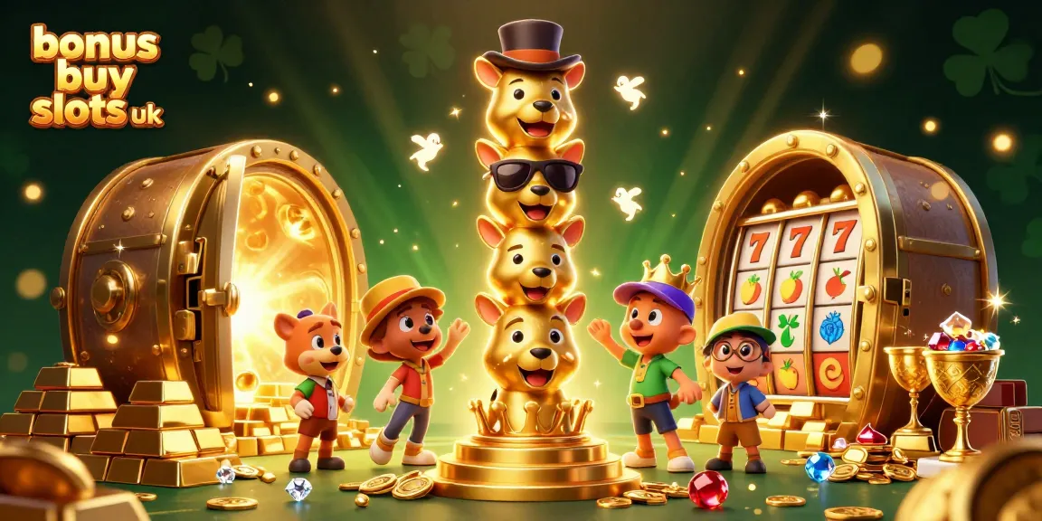 Spin the reels with bonus buy slots uk, unlocking instant thrills in this colorful casino scene.