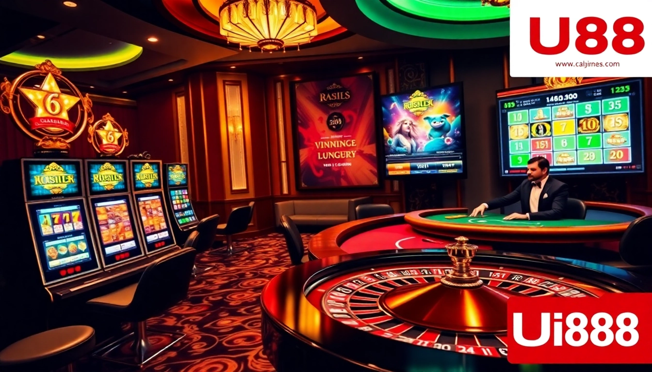 Experience the thrill of gambling at Nhà Cái UU88 with vibrant slots and live dealer tables.