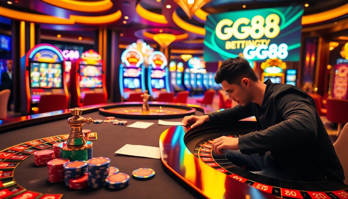 Experience the thrill of winning at GG88 with exciting casino games and vibrant betting action.