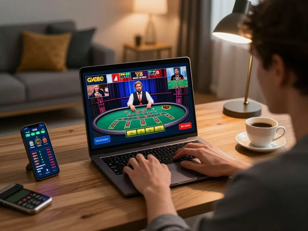 Experience GK88 live dealer games at home with engaging gameplay and modern decor.