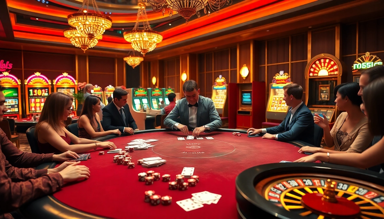 Experience the excitement of Win 55 with vibrant poker tables and high-stakes gameplay.