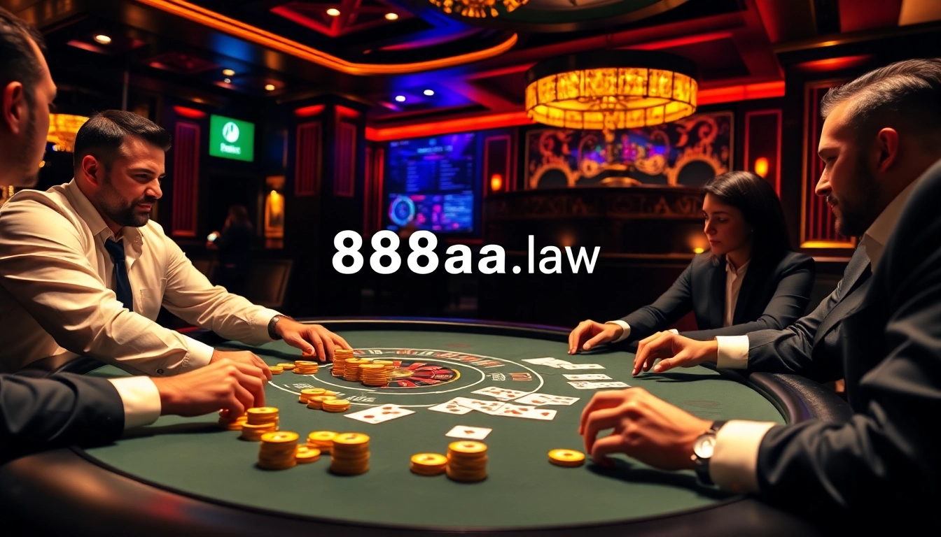 Enjoy thrilling gameplay at https://88aa.law/ with luxurious casino tables and engaging players.