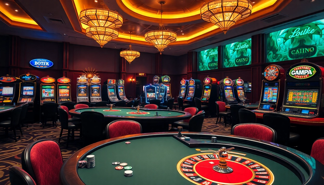 Experience the thrill of gambling with a vibrant casino ambiance at https://luck8.media/ packed with excitement.