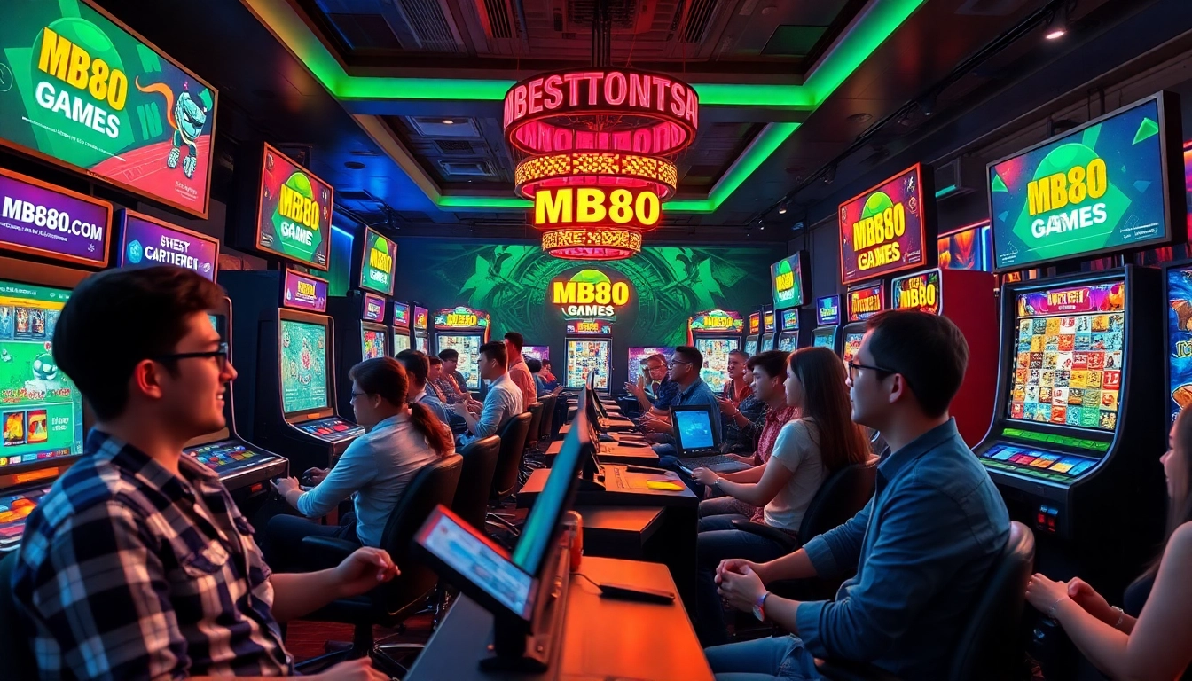 Players enjoying a dynamic gaming experience at Mb88.games, highlighting online betting activities.