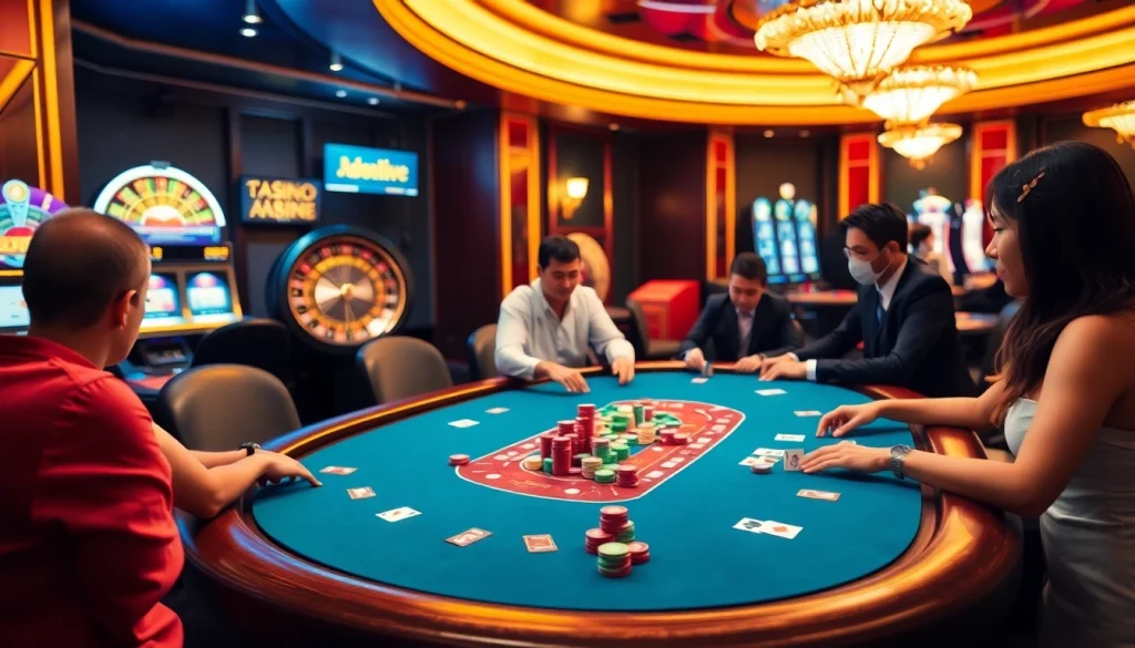 Experience thrilling moments at https://99okwin.live with vibrant poker tables and excited players.