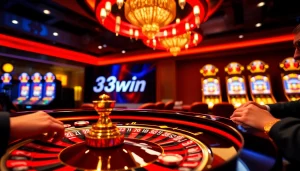 Experience the thrill of betting at 33win with vibrant casino games and dynamic entertainment.